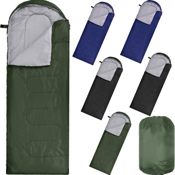 6-Pack Lightweight Four Season Sleeping Bags