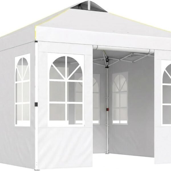 9.6ft Pop Up Canopy Tent with Sidewalls