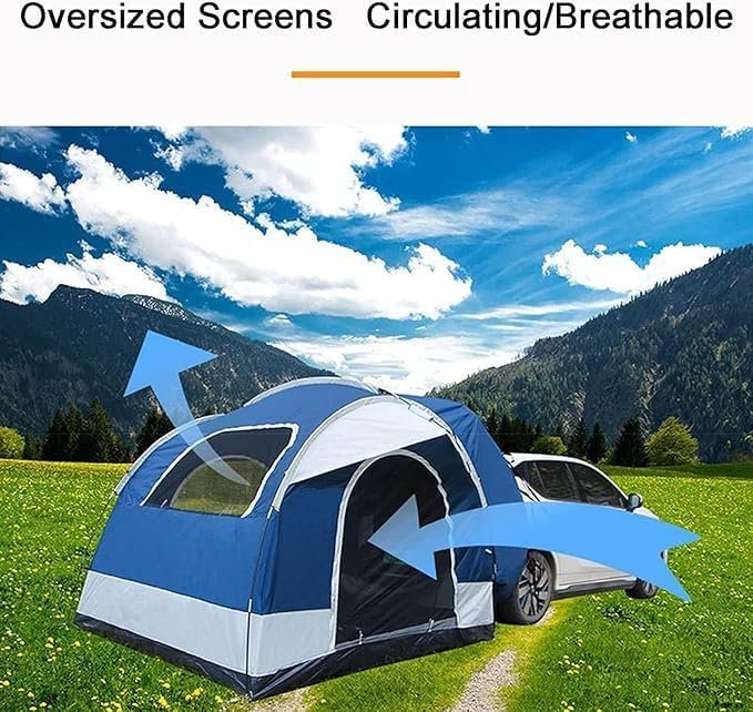 3-4 Person Car Rear Camping Tent - Image 2