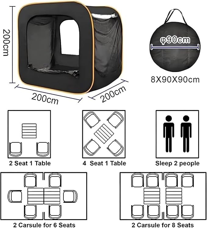 Windproof Vehicle Camping Tent - Image 2