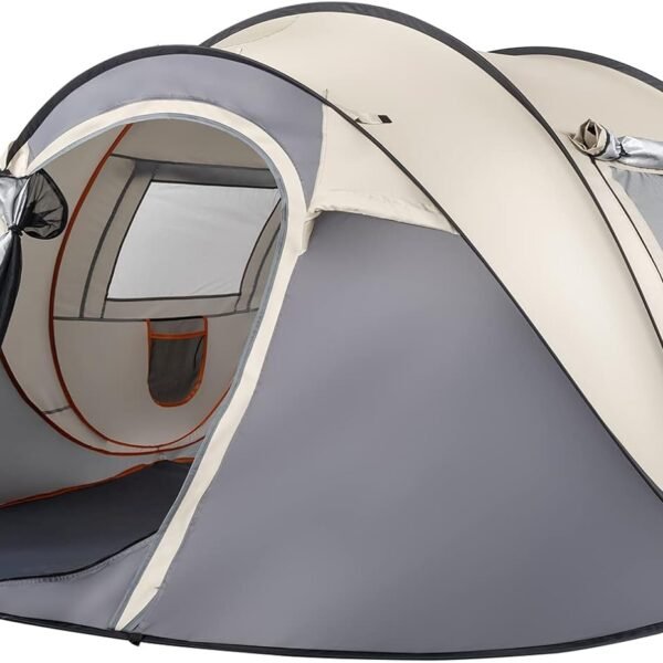 4 Person Easy Pop Up Family Tent