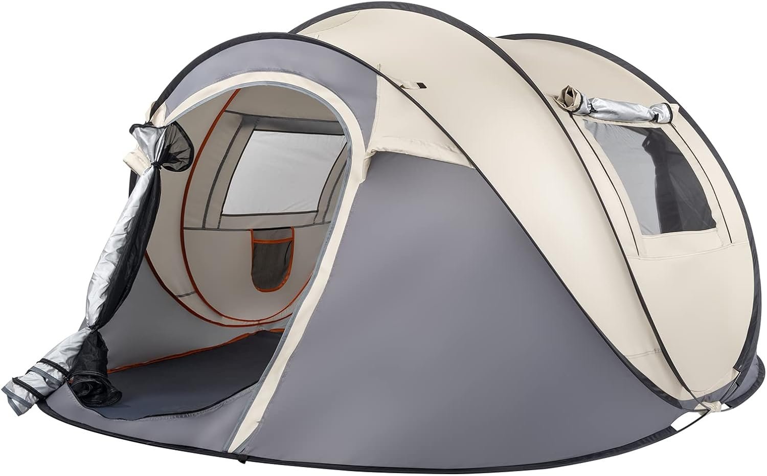 4 Person Easy Pop Up Family Tent