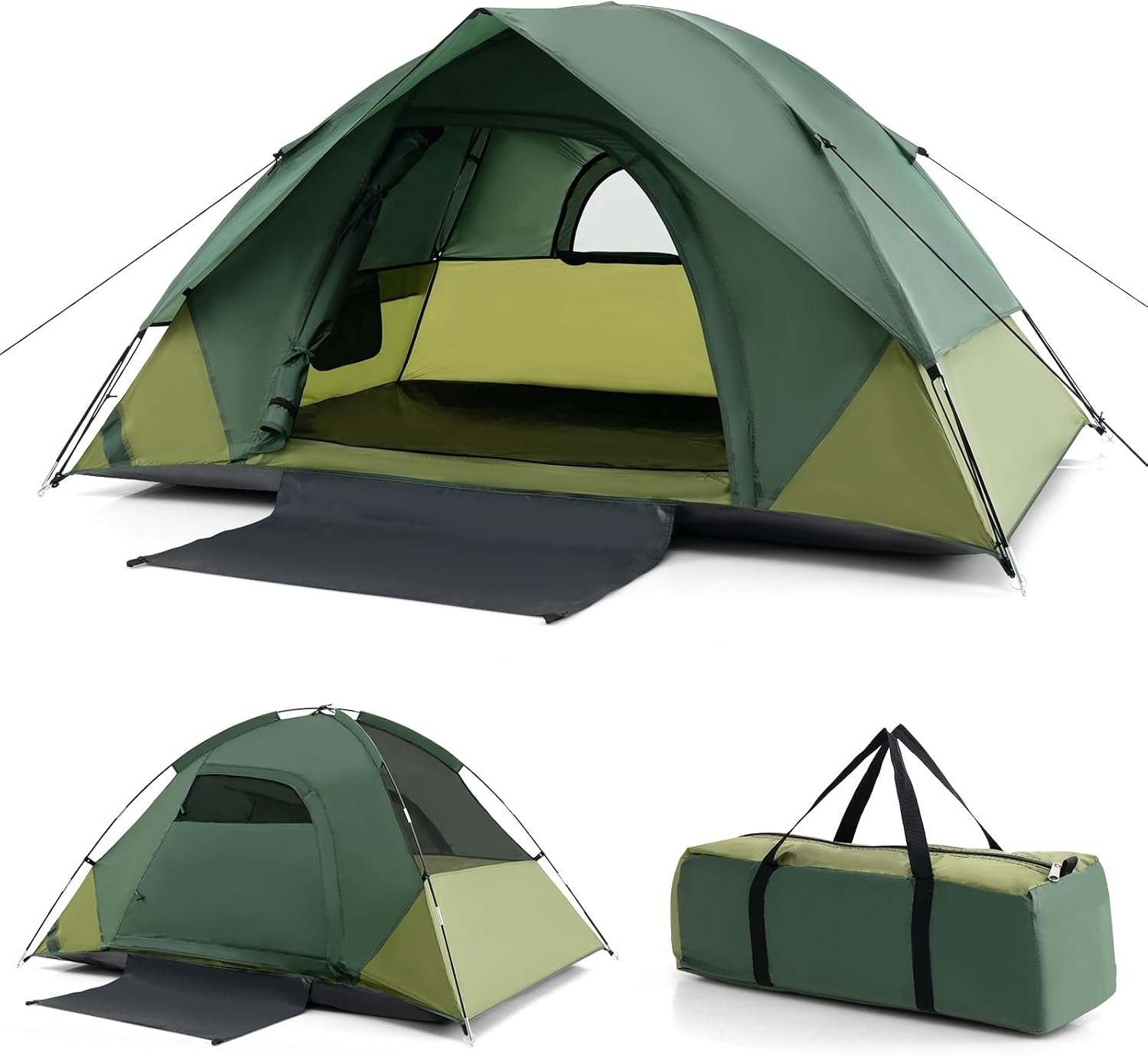 2 Person Portable Backpacking Camping Tent