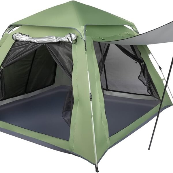 4 Person Weatherproof Family Dome Tent
