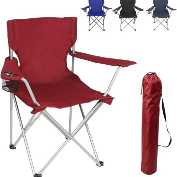 Folding Camping Chair with Cup Holder