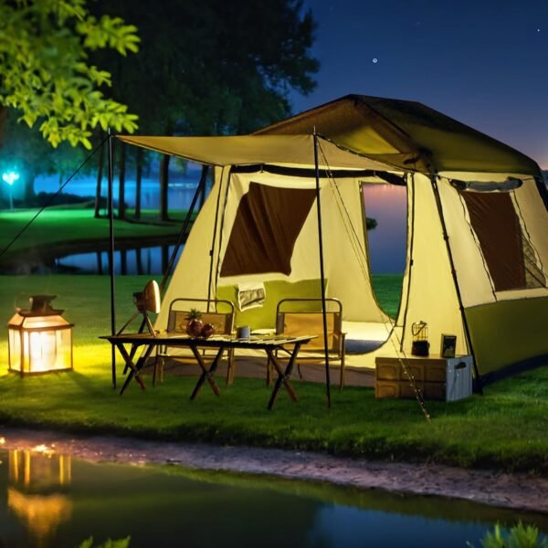 3-6 Person Waterproof Spacious Camping Tent