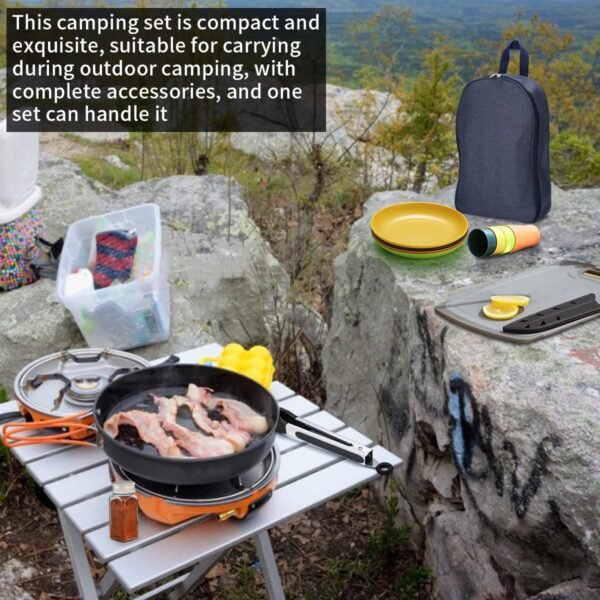 23-Piece Portable Outdoor Cookware Set