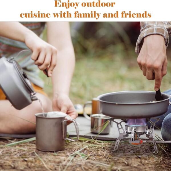 3500W Foldable Camping Stove with Ignition