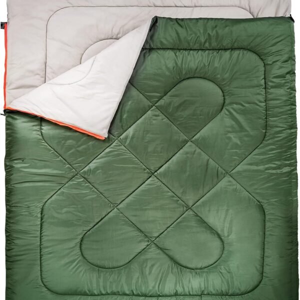 Olive Green Queen 3-Season Sleeping Bag