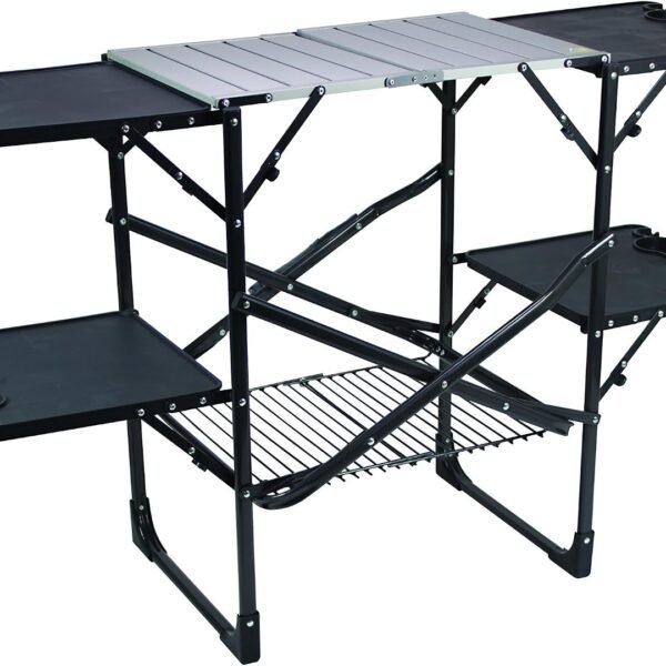 Portable Folding Camping Cook Station Table