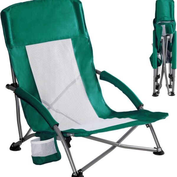 Low Profile Folding Beach Camping Chair