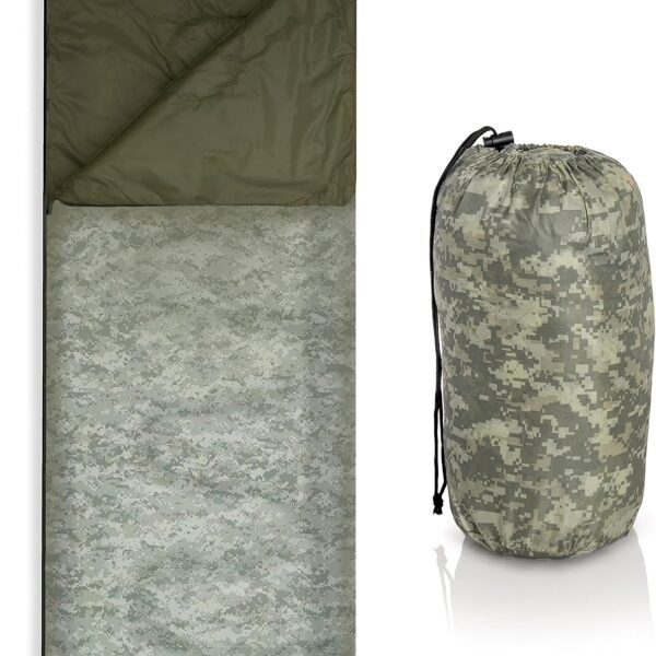 Compact Olive Drab Sleeping Bag