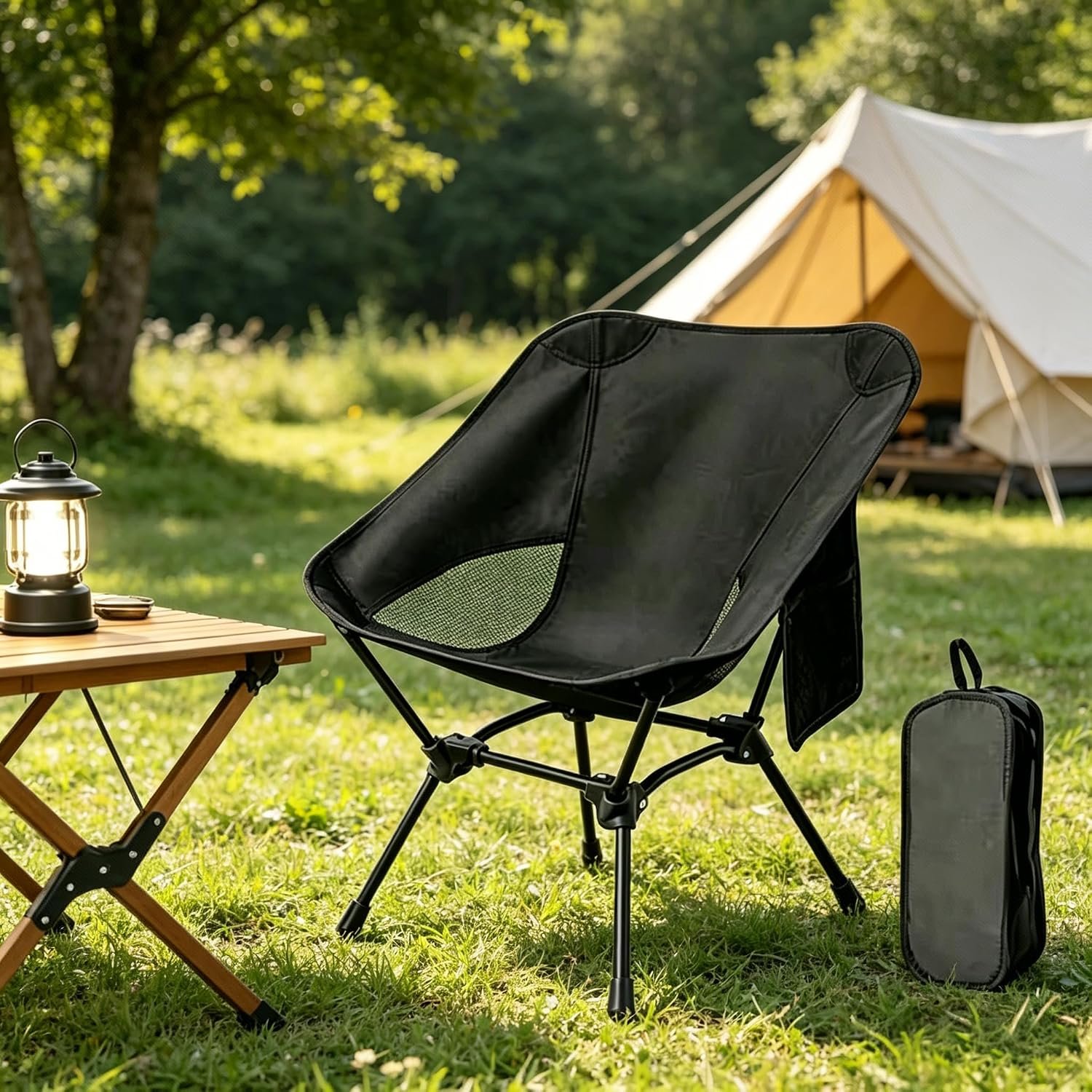 Ultralight Compact Tripod Camping Chair