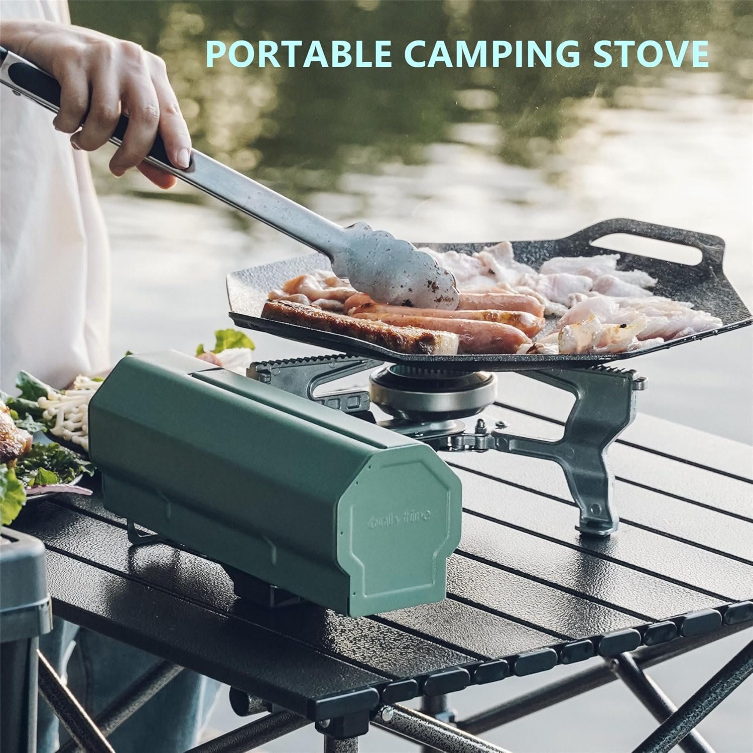 Foldable Camping Butane Stove with Storage Bag